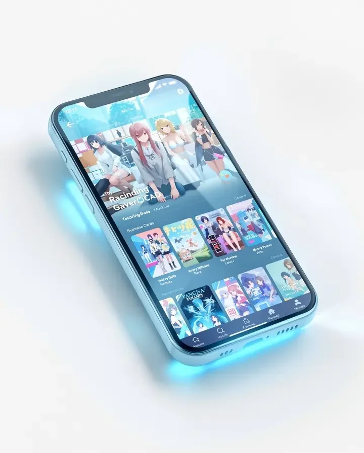 成人韩漫 APP 高清追番界面 成人韩漫 移动端 App 界面预览